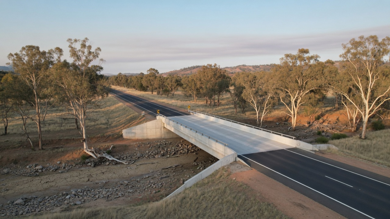 Regional highway and bridge infrastructure